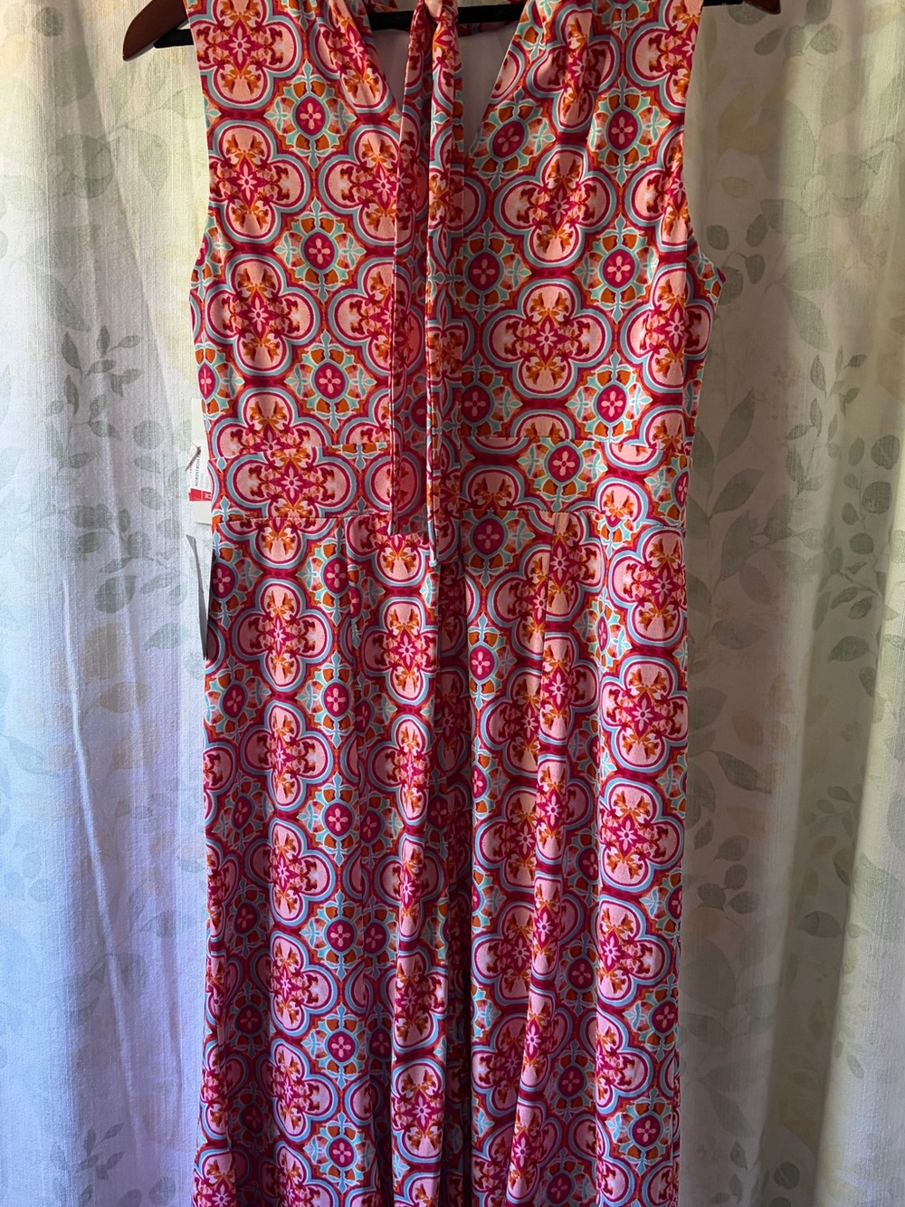 Donna Morgan Printed Sleeveless Dress - Picture 3 of 7